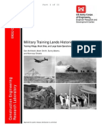 Military Training Lands History