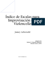 Aebersold Indice de Escalas para Improvisacion