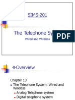 SIMS-201: The Telephone System