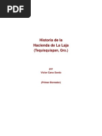 Historia de La Hacienda de La Laja