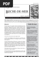 Eche-De-Mer: Inside This Issue