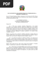 Ley-633 Sobre Contadores Publicos Autorizados .