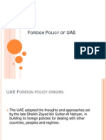 Foreign Policy of UAE