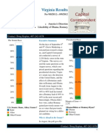 Virginia Polling - Gravis Marketing 9-11-12