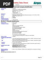 Material Safety Data Sheet: Section 1. Chemical Product and Company Identification