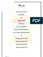 Brand Equity Measurement of Maggi Noodles