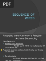 Sequence of Wires