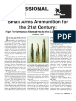 Small Arms Ammunition For The 21st Century:: High Performance Alternatives To The 5.56 NATO Round