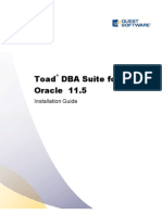 ToadforOracle 115 DBA Suite Installation Guide