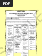 November 6 Ballot