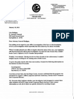 Sen. Tim Bivins's correspondence with the IL Attorney General re: investigation of the Save-A-Life Foundation (SALF) and questions re: $25,000 grant the AG awarded to SALF for apparent phantom first aid training program in eight IL school districts (most recent update, 9/17/12)