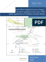 Delay in Melamchi Project in Nepal