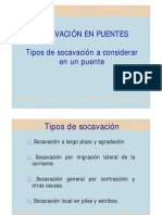 Socavacion Puentes