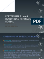 Hukum Dan Perubahan Sosial