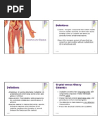 Definitions: Ceramics and Glasses