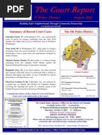 5D Final August 2012 Court Report