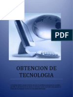 Obtención de Tecnologia