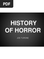 History of Horror