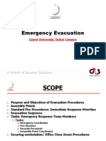 Emergency Evacuation: Zayed University, Dubai Campus