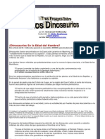 Tres Ensayos Sobre Los Dinosaurios - Immanuel Velikovsky