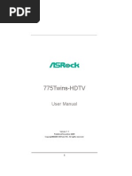 775Twins-HDTV User Manual