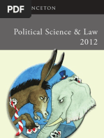 Princeton University Press: Political Science & Law 2012