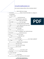 Stative Verbs Worksheet