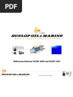 Comparison OCIMF 2009 and OCIMF 1991