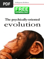 The Psychically-Oriented Evolution