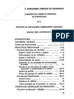 Nicaragua - Principios de Contabilidad Generalmente Aceptados