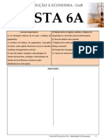 Lista de Exercícios - Mercado Cambial