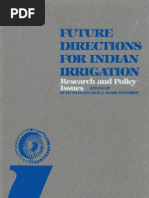 Future of Irrigation in India