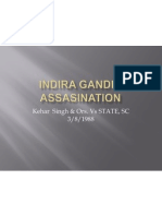 Indira Gandhi Assasination