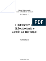 Fundamentos de Biblioteconomia e Ciência Da Informação