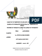Primera Practica de Campo de Topografía I