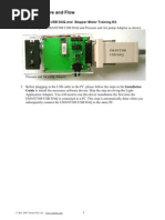 Measure Pressure and Flow: Install The EMANT300 USB DAQ and Stepper Motor Training Kit