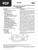 24-Bit Analog-to-Digital Converter For Bridge Sensors: Features Description