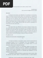 Aprendizaje de La Lectoescritura Sordos