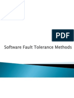 Software Fault Tolerance Methods