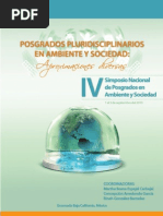 Posgrados Pluridisclipinarios en Ambiente y Sociedad: Aproximaciones Diversas