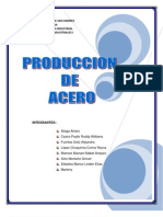 Produccion de Acero