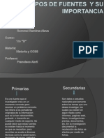 Tipos de Fuentes y Su Importancia