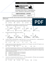 Objective Booklet - 2/physics: Motion in Two Dimension Chapter - 3