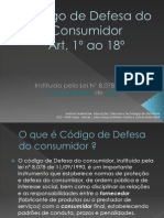 Código de Defesa Do Consumidor Slide