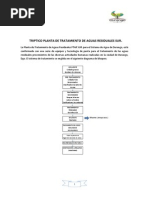 Triptico Planta de Tratamiento de Aguas Residuales Sur