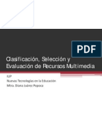 Clasificación, Selección y Evaluación de Recursos Multimedia