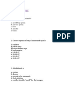 Bio Mcqs Test