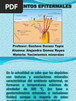 Yacimientos Epitermales