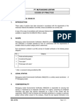 Codes of Practice: PT Mutuagung Lestari