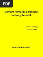 Demam Rematik & Penyakit Jantung Rematik